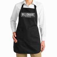 Billionaire In The Making Motivation Mindset Apron