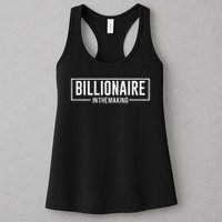 Billionaire In The Making Motivation Mindset Womens Tank Top