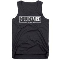 Billionaire In The Making Motivation Mindset Tank Top