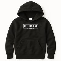 Billionaire In The Making Motivation Mindset Kids Hoodie
