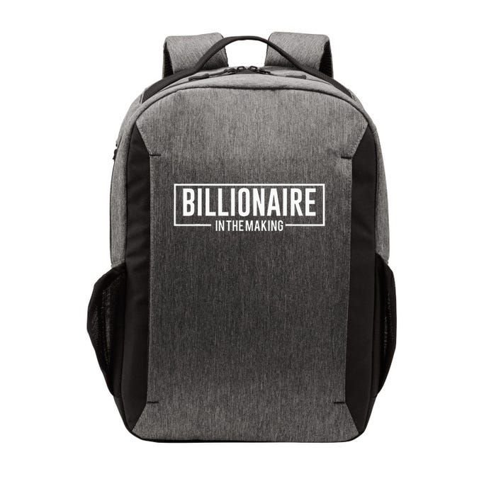 Billionaire In The Making Motivation Mindset Vector Backpack