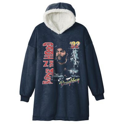 Boyz In The Hood Doughboy Poster Hooded Wearable Blanket