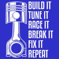 Build It Tune It Race It Break It Fix It Repeat Mechanic Gift Baby Bodysuit