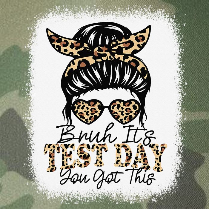 Bruh Its Test Day You Got This Testing Day Teacher Tie Dye Legacy Tie Dye Trucker Hat