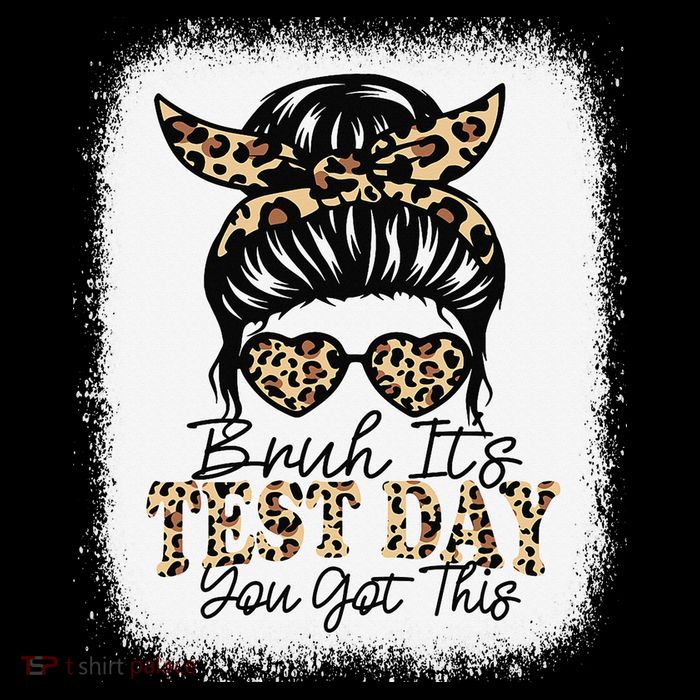 Bruh Its Test Day You Got This Testing Day Teacher Tie Dye City Backpack