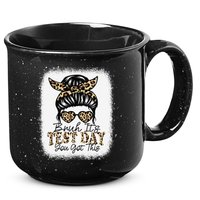 Bruh Its Test Day You Got This Testing Day Teacher Tie Dye 15oz Campfire Ceramic Mug
