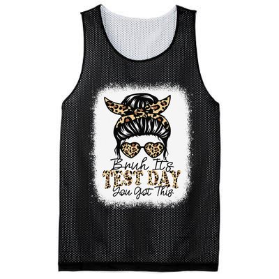 Bruh Its Test Day You Got This Testing Day Teacher Tie Dye Mesh Reversible Basketball Jersey Tank