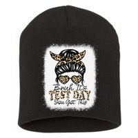 Bruh Its Test Day You Got This Testing Day Teacher Tie Dye Short Acrylic Beanie