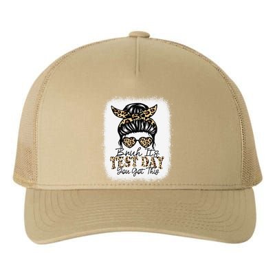 Bruh Its Test Day You Got This Testing Day Teacher Tie Dye Yupoong Adult 5-Panel Trucker Hat