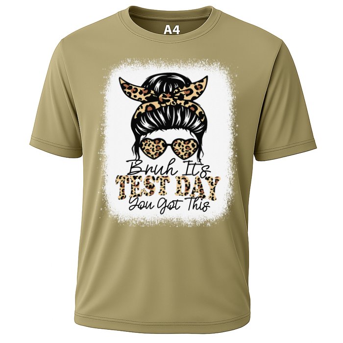 Bruh Its Test Day You Got This Testing Day Teacher Tie Dye Performance Shirt