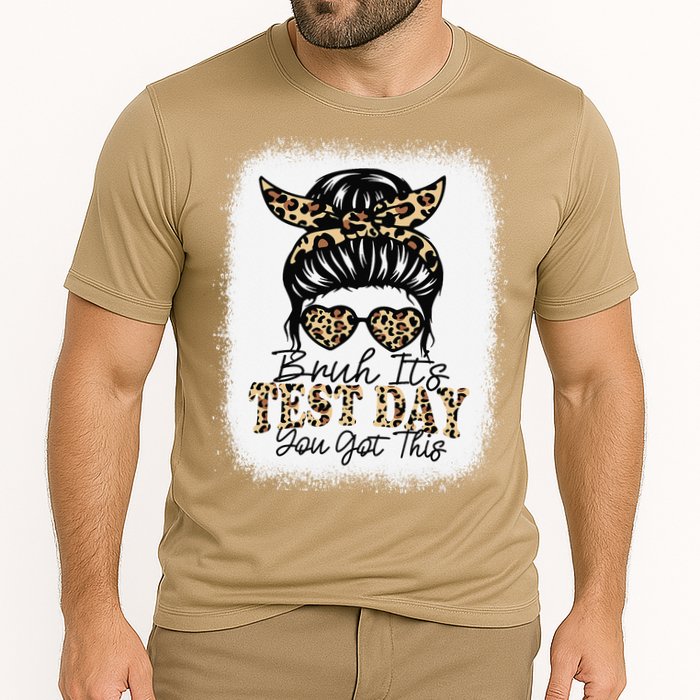 Bruh Its Test Day You Got This Testing Day Teacher Tie Dye Performance Shirt