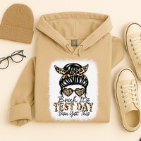 Bruh Its Test Day You Got This Testing Day Teacher Tie Dye Hoodie