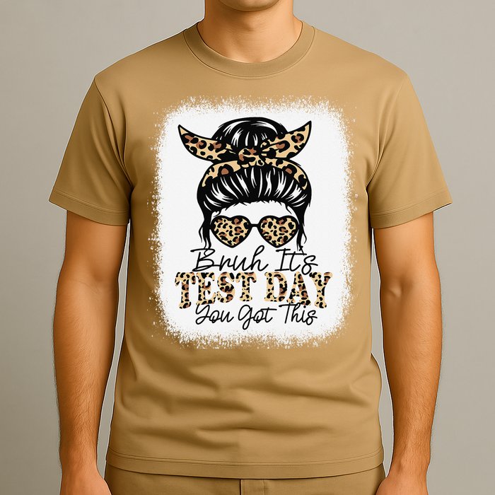 Bruh Its Test Day You Got This Testing Day Teacher Tie Dye T-Shirt