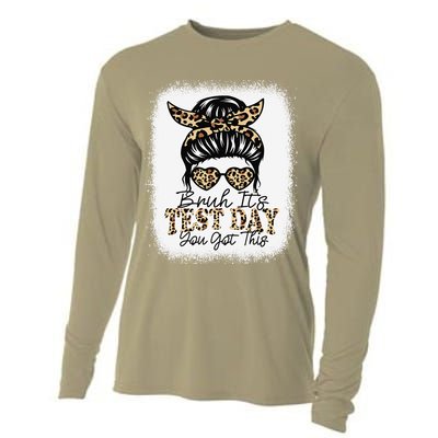 Bruh Its Test Day You Got This Testing Day Teacher Tie Dye Cooling Performance Long Sleeve Crew