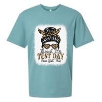 Bruh Its Test Day You Got This Testing Day Teacher Tie Dye Sueded Cloud Jersey T-Shirt