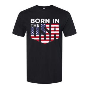 Born In The Usa Softstyle CVC T-Shirt