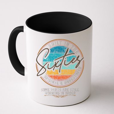 Built In The Sixties Original Unrestored For 60th Birthday Mug