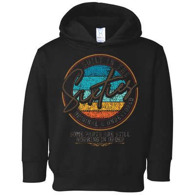 Built In The Sixties Original Unrestored For 60th Birthday Toddler Hoodie