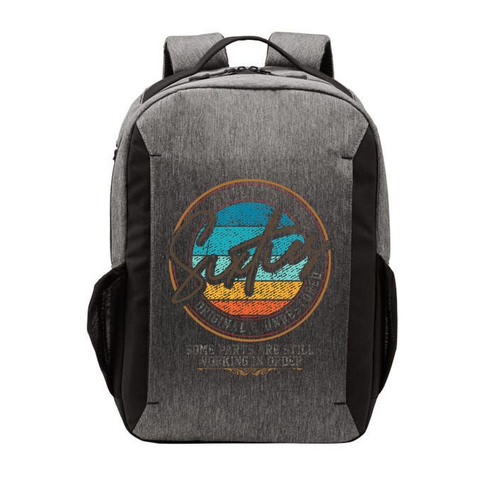 Built In The Sixties Original Unrestored For 60th Birthday Vector Backpack