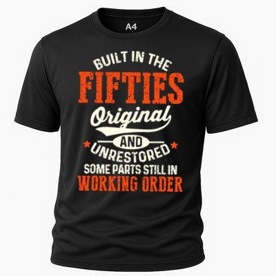 Built In The Fifties Original And Unrestored Funny Birthday Performance Shirt