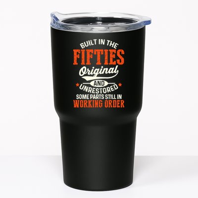 Built In The Fifties Original And Unrestored Funny Birthday Tumbler
