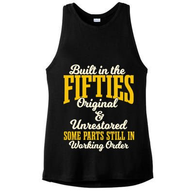 Built In The Fifties Original And Unrestored Some Parts Ladies PosiCharge Tri-Blend Wicking Tank