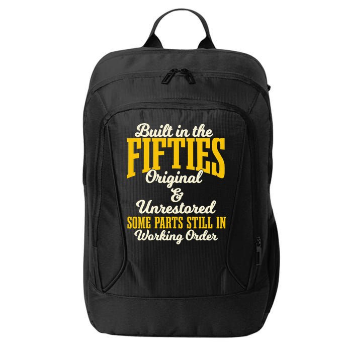 Built In The Fifties Original And Unrestored Some Parts City Backpack