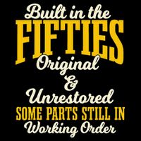 Built In The Fifties Original And Unrestored Some Parts Backpack