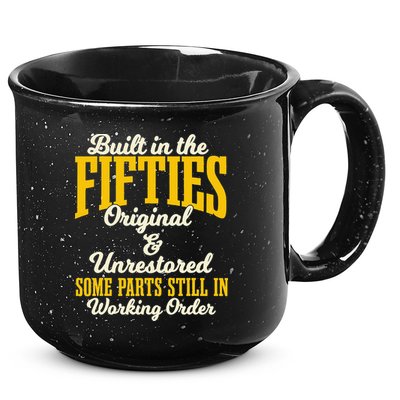 Built In The Fifties Original And Unrestored Some Parts 15oz Campfire Ceramic Mug