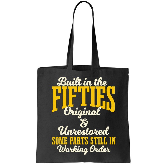 Built In The Fifties Original And Unrestored Some Parts Bag