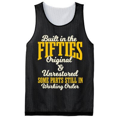 Built In The Fifties Original And Unrestored Some Parts Mesh Reversible Basketball Jersey Tank