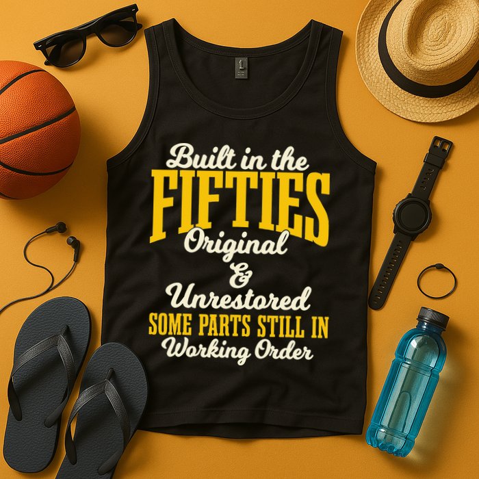 Built In The Fifties Original And Unrestored Some Parts Tank Top