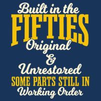 Built In The Fifties Original And Unrestored Some Parts Infant Baby Jersey Bodysuit