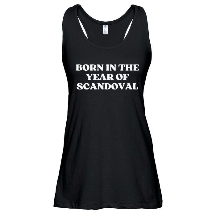 Born In The Year Of Scandoval Great Gift For Vanderpump Fans With Babie Ladies Essential Flowy Tank