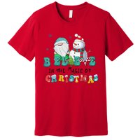 Believe In The Magic Of Christmas Merry Christmas Day Premium T-Shirt