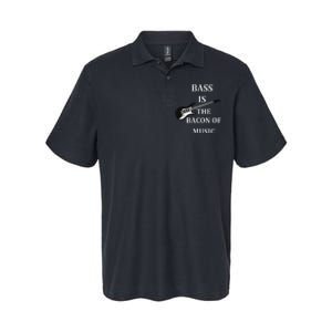 Bass Is The Bacon Of Music Bass Players Softstyle Adult Sport Polo