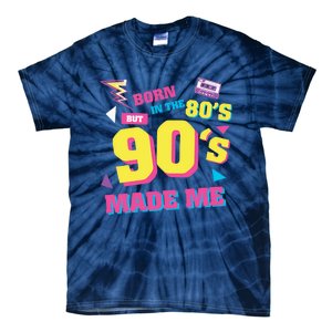 Born In The 80s But 90s Made Me Cassette Tape Tie-Dye T-Shirt