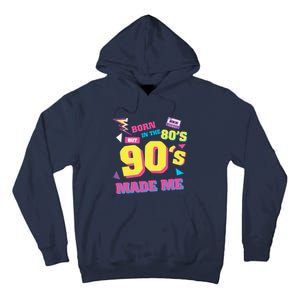 Born In The 80s But 90s Made Me Cassette Tape Tall Hoodie