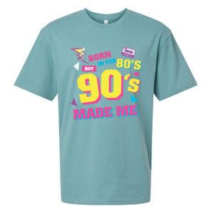 Born In The 80s But 90s Made Me Cassette Tape Sueded Cloud Jersey T-Shirt