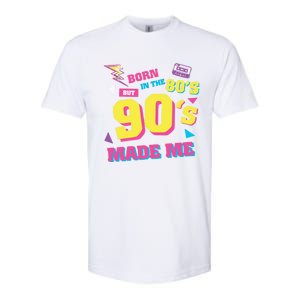 Born In The 80s But 90s Made Me Cassette Tape Softstyle CVC T-Shirt