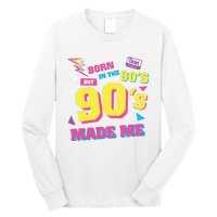 Born In The 80s But 90s Made Me Cassette Tape Long Sleeve Shirt