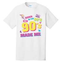 Born In The 80s But 90s Made Me Cassette Tape Tall T-Shirt