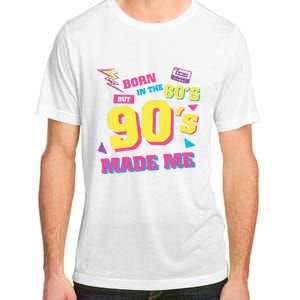 Born In The 80s But 90s Made Me Cassette Tape Adult ChromaSoft Performance T-Shirt