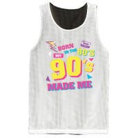 Born In The 80s But 90s Made Me Cassette Tape Mesh Reversible Basketball Jersey Tank