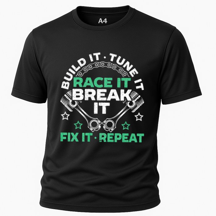 Build It Tune It Race It Break It Fix It Repeat Motorsport Performance Shirt