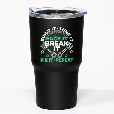 Build It Tune It Race It Break It Fix It Repeat Motorsport Tumbler