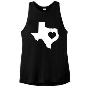 Born In Texas Home Ladies PosiCharge Tri-Blend Wicking Tank