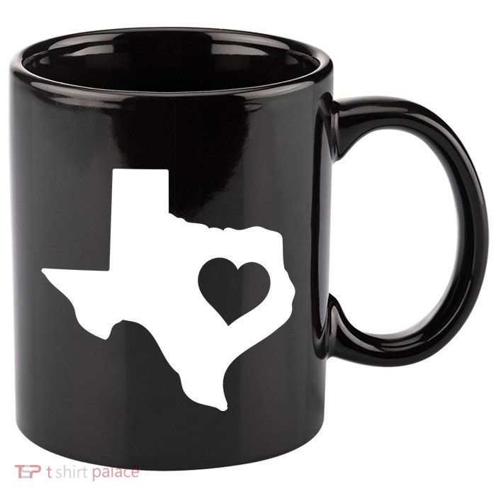 Born In Texas Home 11oz C Handle Ceramic Mug