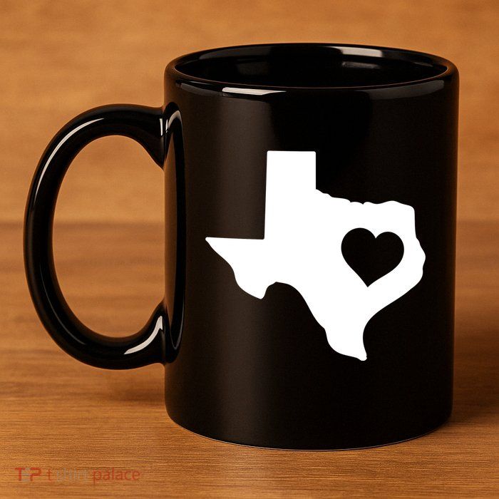 Born In Texas Home 11oz C Handle Ceramic Mug