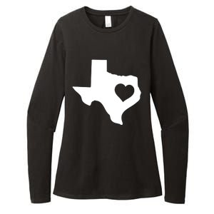 Born In Texas Home Womens CVC Long Sleeve Shirt